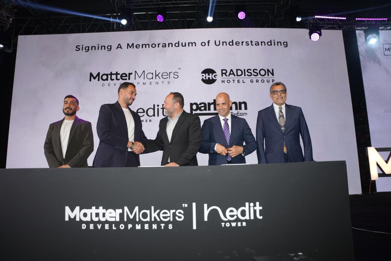 Matter Makers Signs Agreement with Radisson Hotel Group to Operate “Nedit” Hotel in the New Administrative Capital