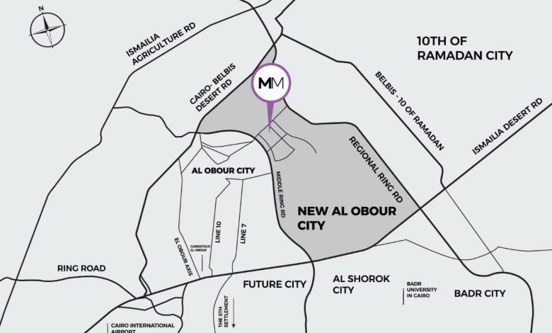 With a 4% down payment and 18,000 EGP per square meter.. 'Matter Makers' turns the scales of the New El Obour market